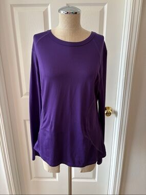Danskin purple long sleeve women’s top